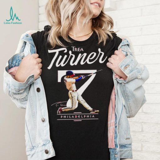 Trea Turner Swinging Philadelphia Phillies Signature shirt