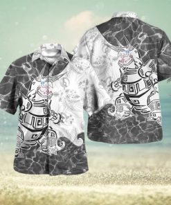 Tribal Aggron Design Hawaiian Shirt and Short