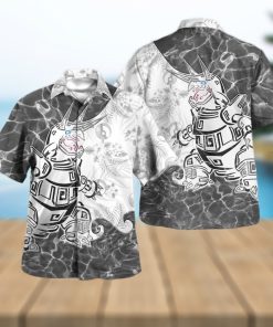 Tribal Aggron Design Hawaiian Shirt and Short