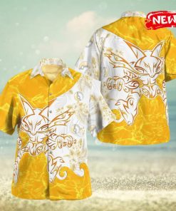 Tribal Alakazam Design Hawaiian Shirt and Short