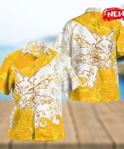 Tribal Alakazam Design Hawaiian Shirt and Short