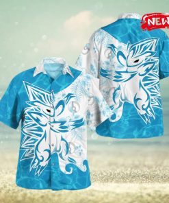 Tribal Alolan Sandslash Design Hawaiian Shirt and Short