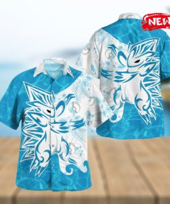 Tribal Alolan Sandslash Design Hawaiian Shirt and Short