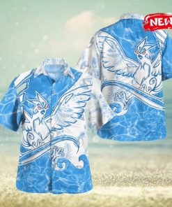 Tribal Articuno Design Hawaiian Shirt and Short