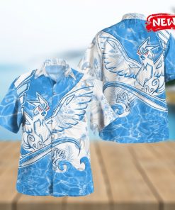 Tribal Articuno Design Hawaiian Shirt and Short