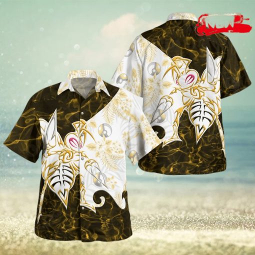 Tribal Beedrill Design Hawaiian Shirt and Short