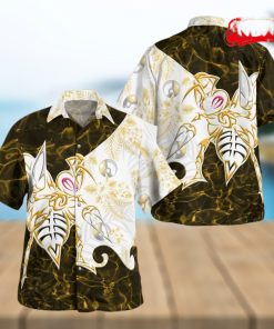 Tribal Beedrill Design Hawaiian Shirt and Short