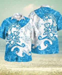 Tribal Blastoise Ver 2 Design Hawaiian Shirt and Short