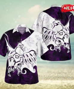 Tribal Corviknight Design Hawaiian Shirt and Short