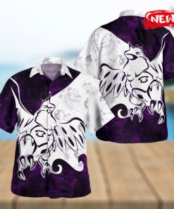 Tribal Corviknight Design Hawaiian Shirt and Short