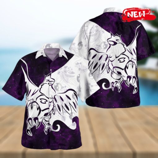 Tribal Corviknight Design Hawaiian Shirt and Short