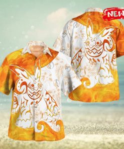 Tribal Darmanitan Design Hawaiian Shirt and Short