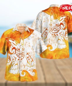 Tribal Darmanitan Design Hawaiian Shirt and Short