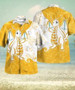 Tribal Dragonite Design Hawaiian Shirt and Short