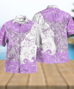 Tribal Eevee Espeon Design Hawaiian Shirt and Short