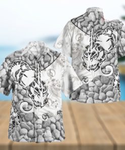 Tribal Onix Design Hawaiian Shirt and Short