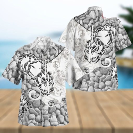 Tribal Onix Design Hawaiian Shirt and Short