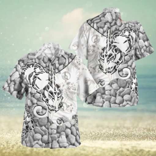 Tribal Onix Design Hawaiian Shirt and Short