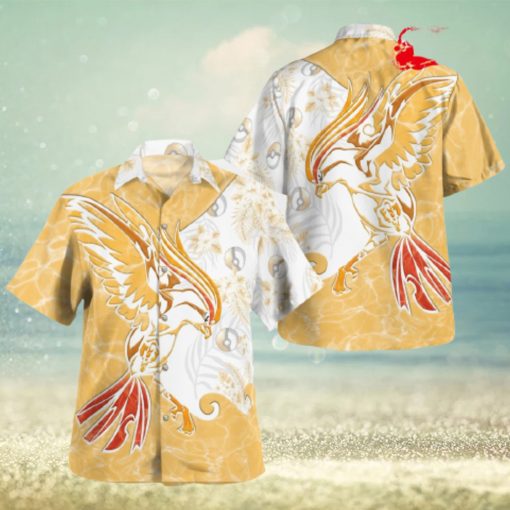 Tribal Pidgeot Design Hawaiian Shirt and Short