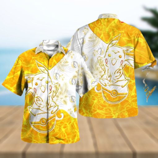 Tribal Pika Design Hawaiian Shirt and Short