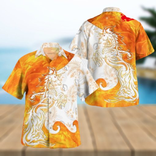 Tribal Rapidash Design Hawaiian Shirt and Short