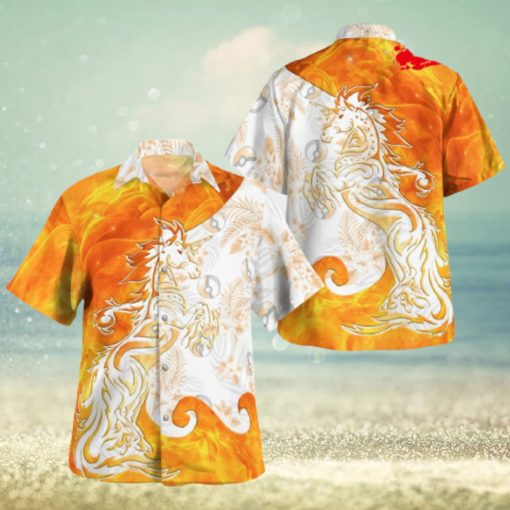 Tribal Rapidash Design Hawaiian Shirt and Short