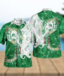 Tribal Rayquaza Design Hawaiian Shirt and Short