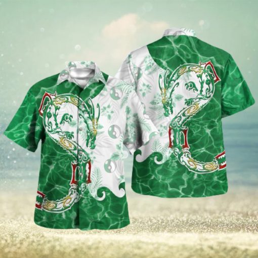 Tribal Rayquaza Design Hawaiian Shirt and Short