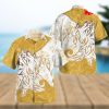 Tribal Scizor Design Hawaiian Shirt and Short