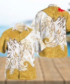 Tribal Sandslash Design Hawaiian Shirt and Short