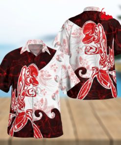 Tribal Scizor Design Hawaiian Shirt and Short