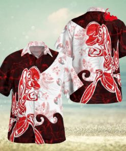 Tribal Scizor Design Hawaiian Shirt and Short