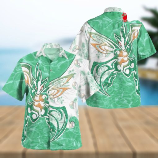 Tribal Scyther Design Hawaiian Shirt and Short