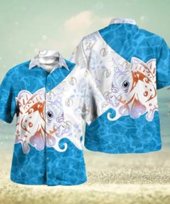 Tribal Seaking Design Hawaiian Shirt and Short