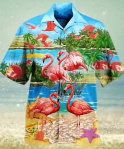 Tropical Flamingo Hawaiian Shirt