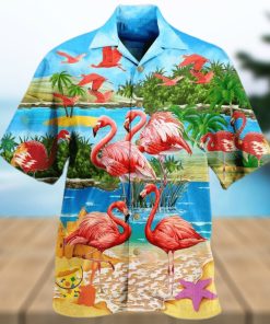 Tropical Flamingo Hawaiian Shirt