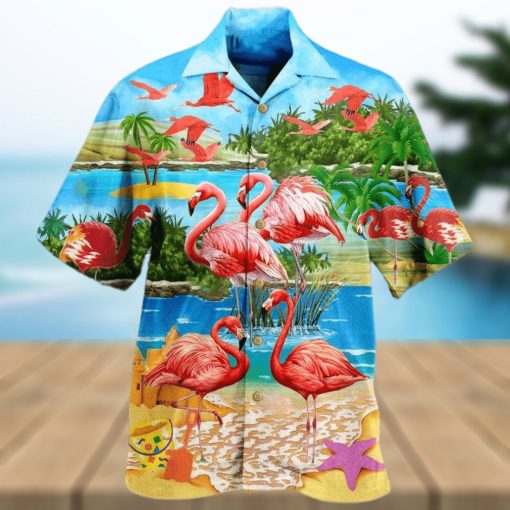 Tropical Flamingo Hawaiian Shirt