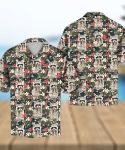 Tropical Raccoon Hawaiian Shirt