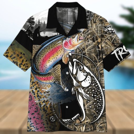 Trout Fish Hawaiian Shirt