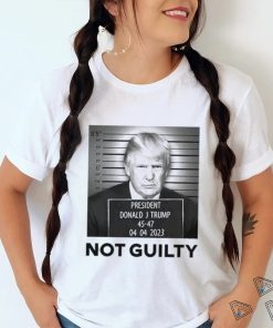 Trump Not Guilty T Shirt