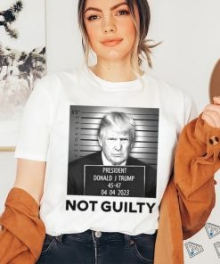 Trump Not Guilty T Shirt