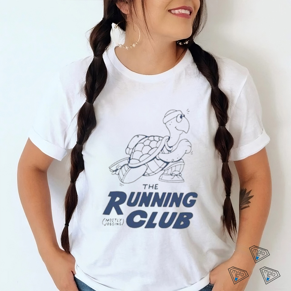 Turtle the running club Mostly Jogging shirt Turtle the running club Mostly Jogging shirt