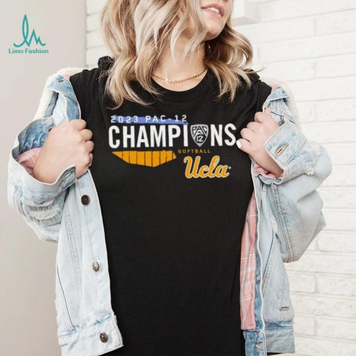 UCLA Bruins 2023 Pac 12 Champions Softball Regular Season logo shirt