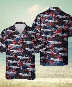 US Airlines Airbus A319 115 Gift For 4th Of July Aloha Hawaiian Shirt
