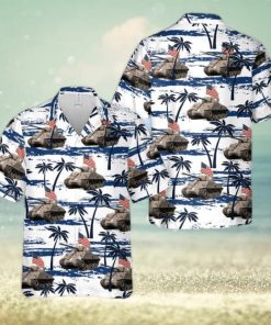 US Army M4A3(76)W HVSS Gift For 4th Of July Aloha Hawaiian Shirt