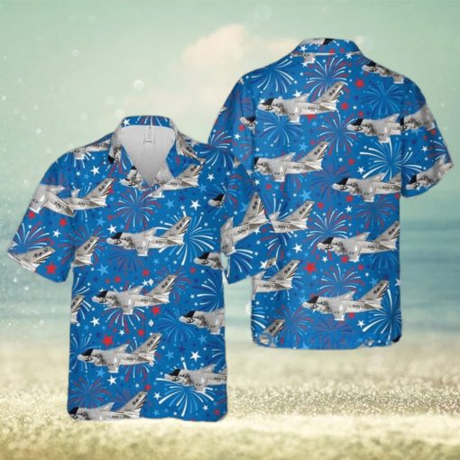 US Navy Lockheed S 3 Viking Of VS 37 Gift For 4th Of July Aloha Hawaiian Shirt
