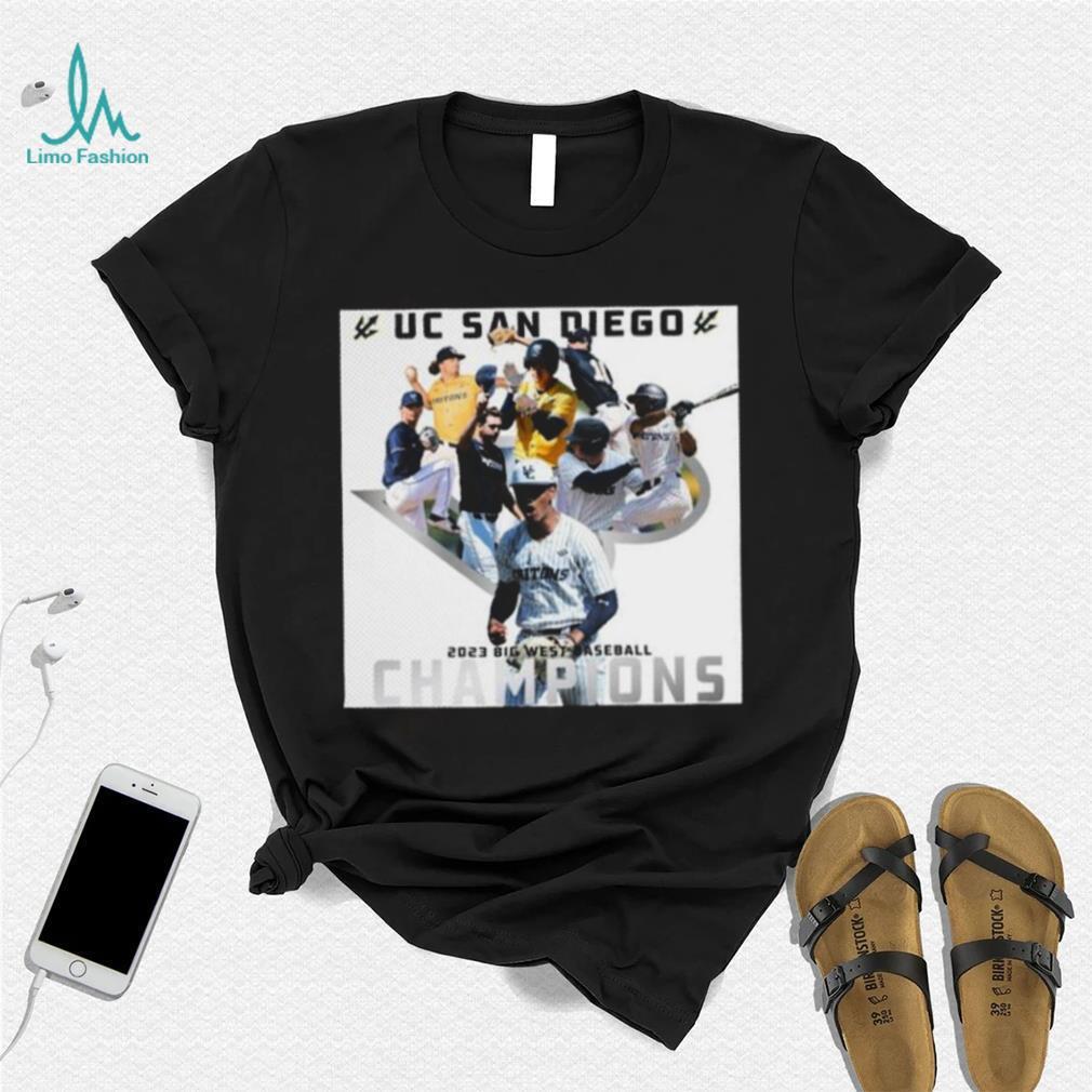 Uc San Diego Tritons Team Baseball 2023 Big West Champions Shirt Uc San Diego Tritons Team Baseball 2023 Big West Champions Shirt