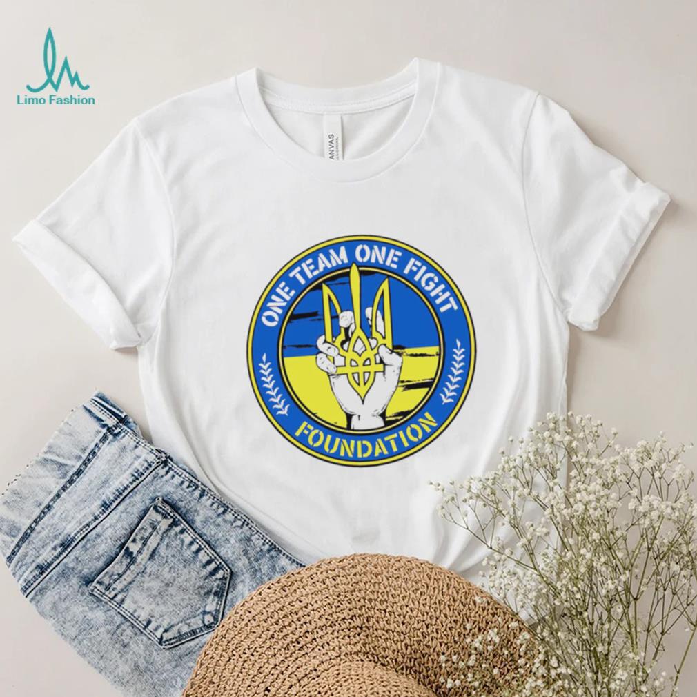 Ukraina one team one fight Foundation logo 2023 shirt Ukraina one team one fight Foundation logo 2023 shirt