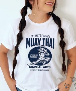 Ultimate Fighter Muay Thai Martial Arts respect fight honor logo shirt