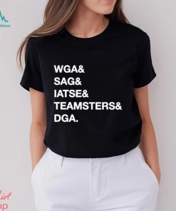 Unionstrong Wga Sag Iatse Teamsters Dga Shirt